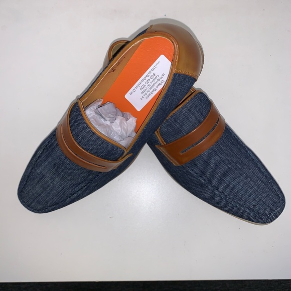 Denim jeans shoe. Slip on Loafer. Blue shoe - Picture 3 of 3